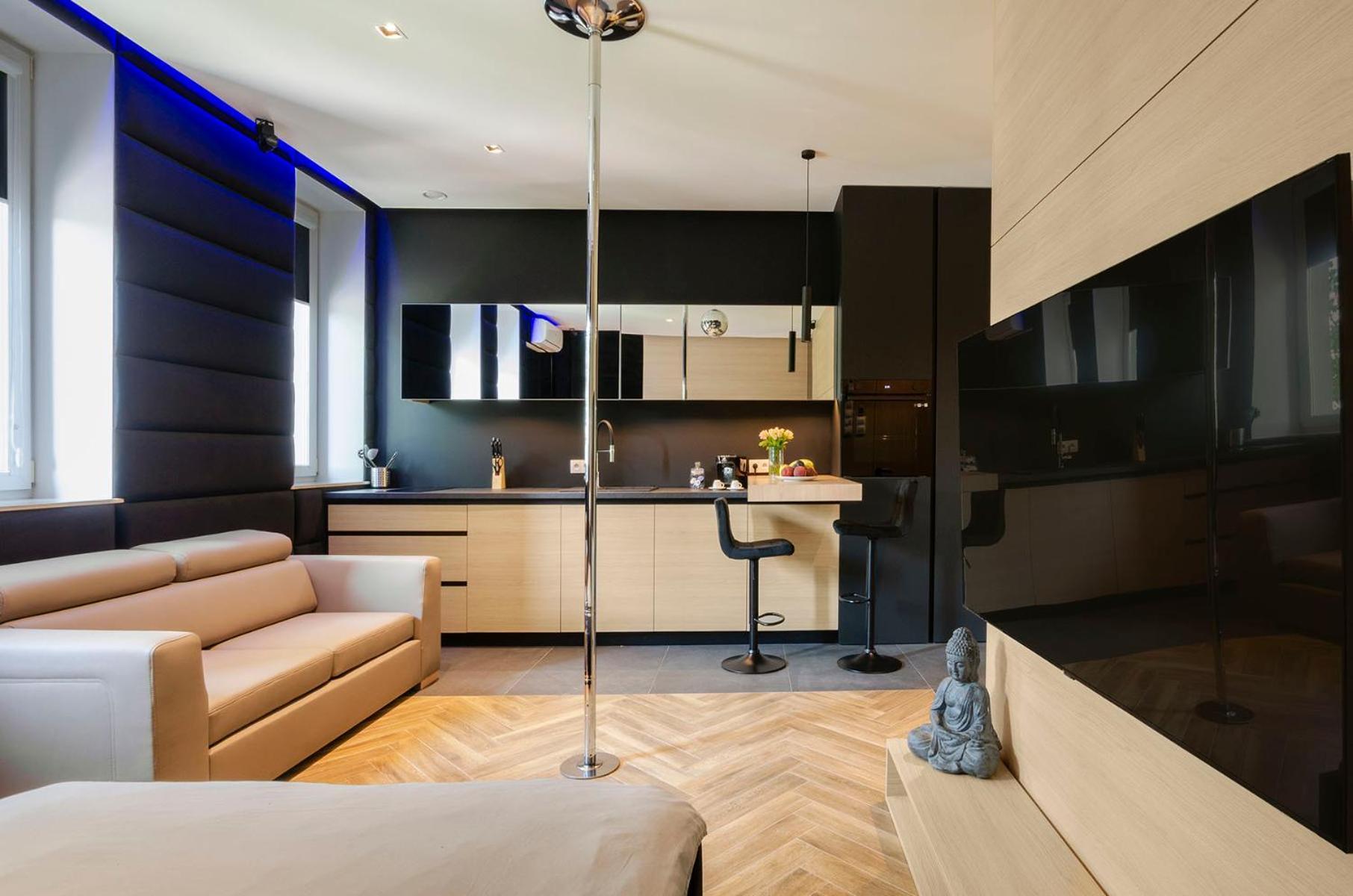 Lupoapartments Z Jacuzzi Pole Dance Leczycka 29 Klimatyzacja Parking Dostep Na Kod Łódź Camera foto